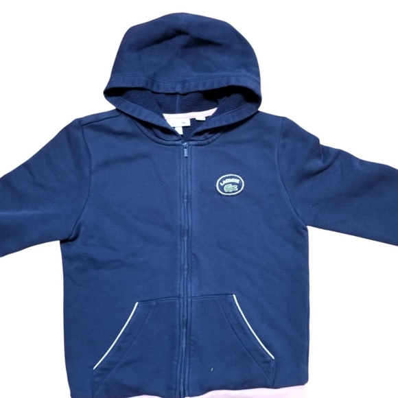 Lacoste Kids Zip-Up Hoodie Youth 12 - Picture 2 of 5